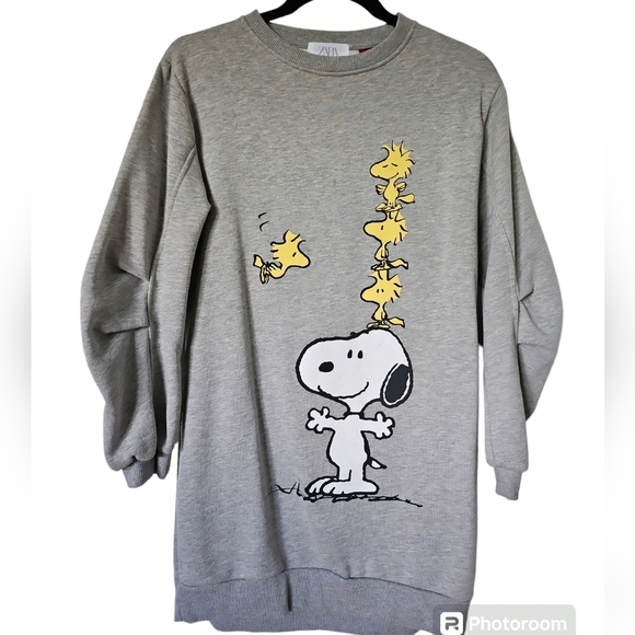 Zara Peanut Grey Sweatshirt 13/14 - Picture 1 of 4